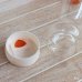 画像6: レトロ　ガラスウォーターピッチャー　クールポット　花柄　オレンジ　未使用品（イ1943）