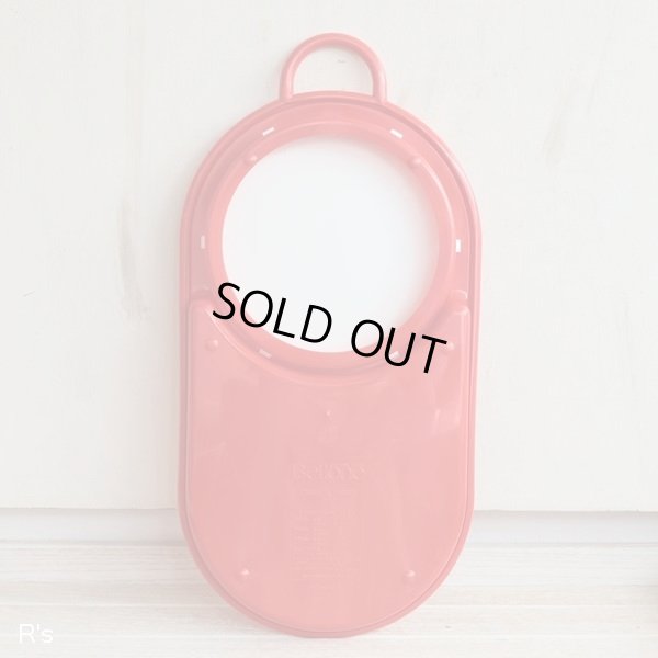 画像5: Bellone　フルーツまな板　カッティングボード　赤地に白い水玉　未使用品(メ728）