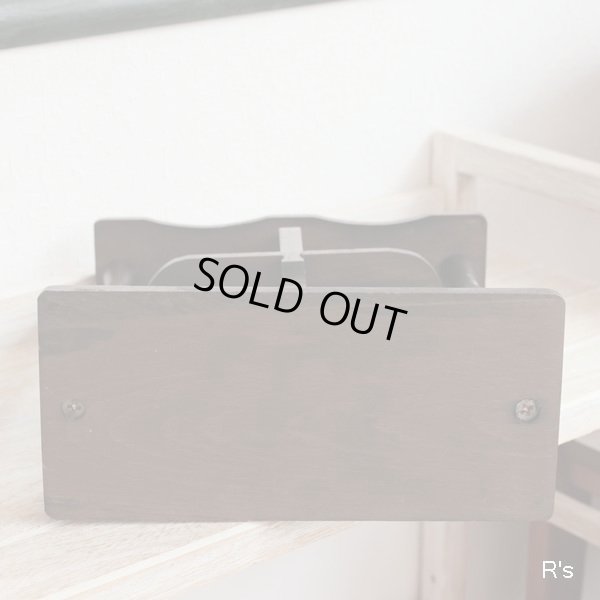 画像8: レトロ　木製　回転式グラススタンド　ウイスキーグラス2客＆ワイングラス2客セット　展示品(g5319)