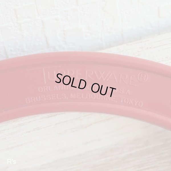 画像4: タッパーウェア　万能ナイフ　卵刻み器　エッグチョッパー　赤　ロゴ入り　未使用品（ツ4796）