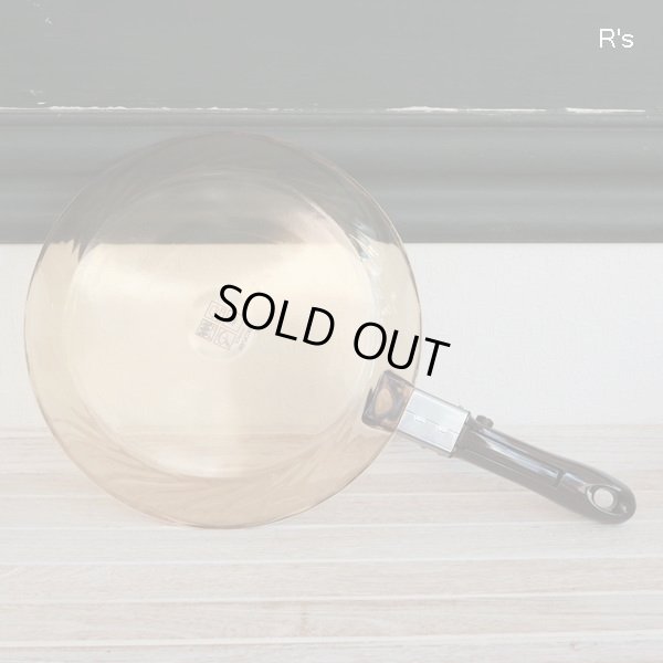 画像4: フランス　ARCOFLAM　ハリオ　HARION　超耐熱ガラスフライパン　ハンドル付き　未使用品　説明書付き(Q2101)