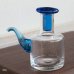 画像2: ノリタケクリスタル　ガラス　醤油差し　液体調味料入れ　小　受け皿なし　ブルー　展示品(q3861)