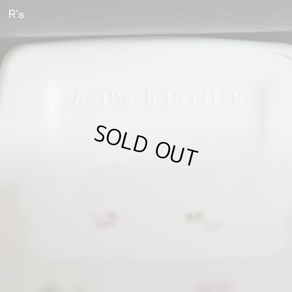 画像6: コーニング　角型両手鍋　1.5L　林静一デザイン　女性の横顔　未使用品(N2627)