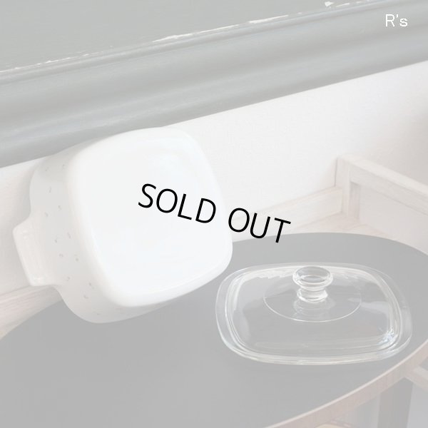 画像4: コーニング　角型両手鍋　1.5L　林静一デザイン　女性の横顔　未使用品(N2627)