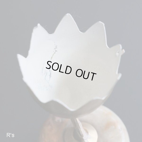 画像5: ヨーロピアン　オニキスベースのアンティーク風　小さなインテリア　ユーズド品（店4009）