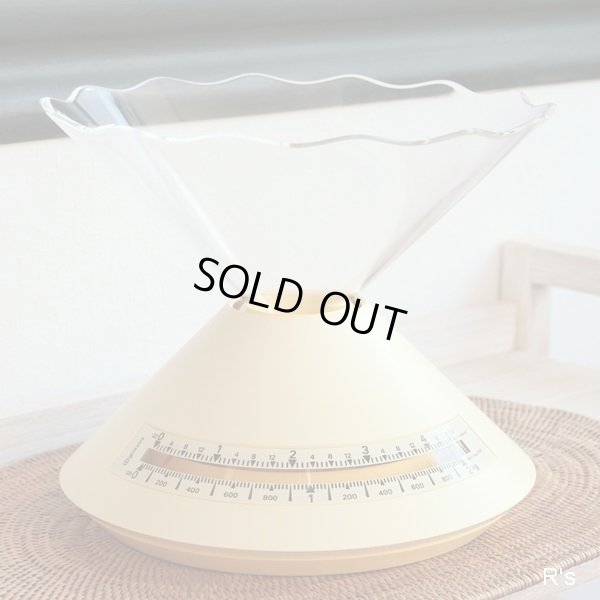 画像2: イタリア　guzzini　グッチーニ　キッチンスケール　Dolly　2Kg　イエロー　箱付き　未使用品（マ1017）