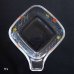 画像3: NARUMI　鳴海製陶　クックマミー　角型　持ち手付き　耐熱ガラスボウル　花柄　未使用品(X1313)