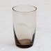 画像2: Sasaki　Glass　佐々木硝子　ミニタンブラー　ひとくちグラス　ブラウン　未使用品（箱12 2581） (2)