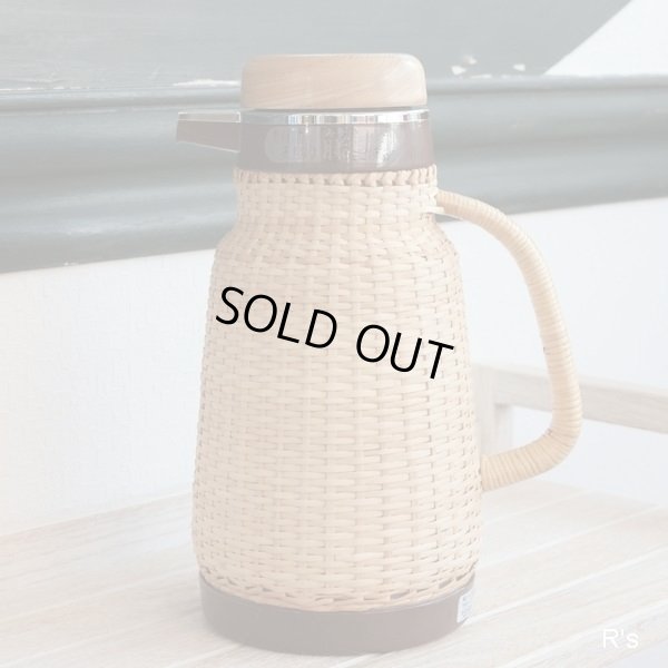 画像2: タイガー魔法瓶　籐ポット　卓上まほうびん　PSH-1002　BR ブラウン　未使用品(XX1983)