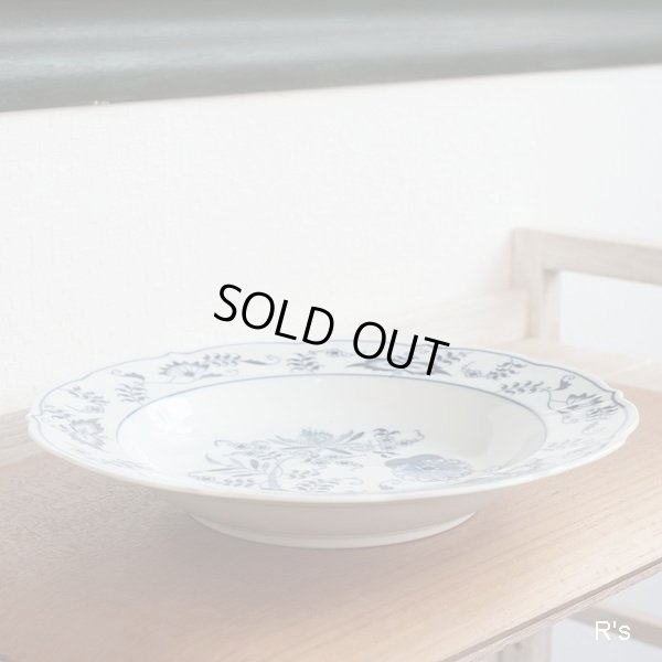 画像4: Blue　Danube　ブルーダニューブ　カレー・シチュー皿　24ｃｍ深皿　ユーズド品  (ZZ 5974)