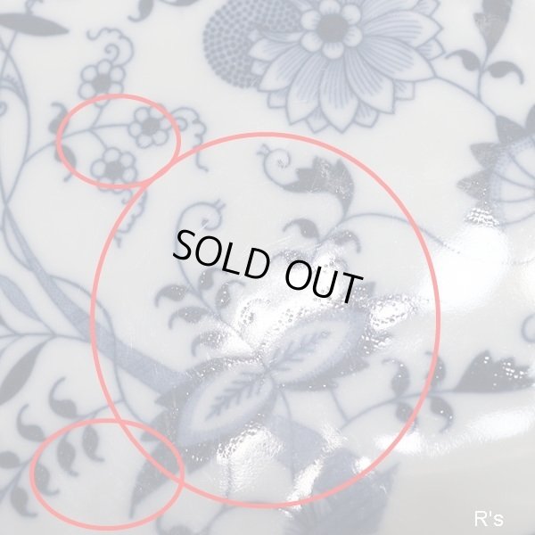 画像3: Blue Danube　ブルーダニューブ　トライアングルプレート　三角形おつまみ皿　ユーズド品 (ZZ 3984)