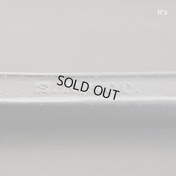 画像6: S.K.&CO.　レトロ　ステンレス　先割れスプーン　パフェスプーン　ペアセット　未使用品　袋入り（ヒ 2862）