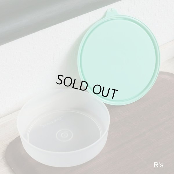 画像3: タッパーウェア　フリーザーボール（中）丸型保存容器　グリーン　未使用品　袋入り (VV 1588)