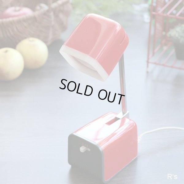 画像2: ナンブライト　レトロ　折りたたみ式スタンドライト　NA-719　赤　ユーズド品（冷963）