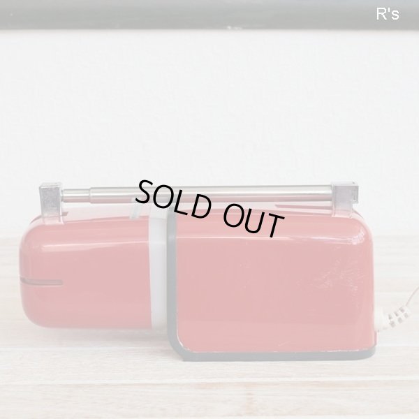 画像10: ナンブライト　レトロ　折りたたみ式スタンドライト　NA-719　赤　ユーズド品（冷963）