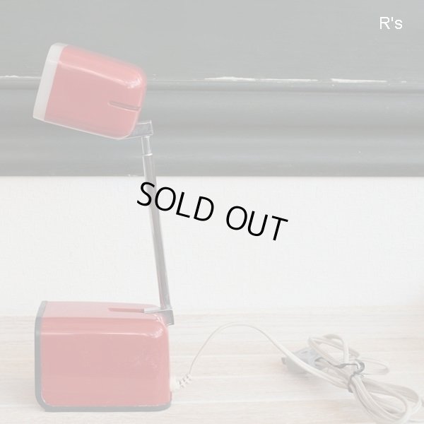 画像3: ナンブライト　レトロ　折りたたみ式スタンドライト　NA-719　赤　ユーズド品（冷963）