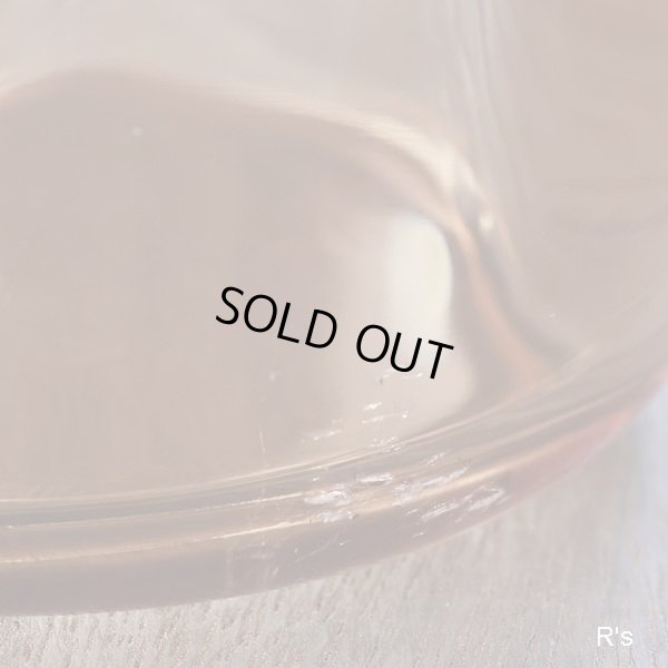 画像2: フランス　VISION　コーニング　ミルクパン　ガラス片手鍋　アンバー　未使用品（RR3184）