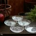 画像1: ノリタケクリスタル　ガラスプレート　渦　13ｃｍ　小皿5枚セット　未使用品（N 4673） (1)