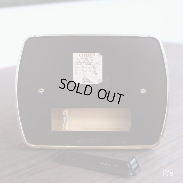 画像6: CITIZEN　シチズン　クオーツ　置き時計　スケルトン　ユーズド品