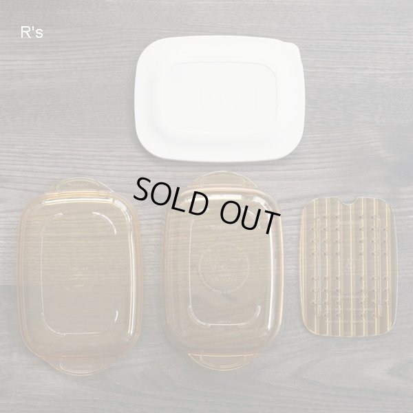 画像6: タッパーウェア　ウェーブ2000　角型　小　電子レンジ調理器　シール・カバー付き　未使用品　取扱説明書付き（チ4814）