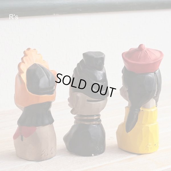 画像7: 大阪万博記念　名古屋銀行　世界民族貯金箱　6体セット　ノベルティー品　ユーズド品（ｋ2160）