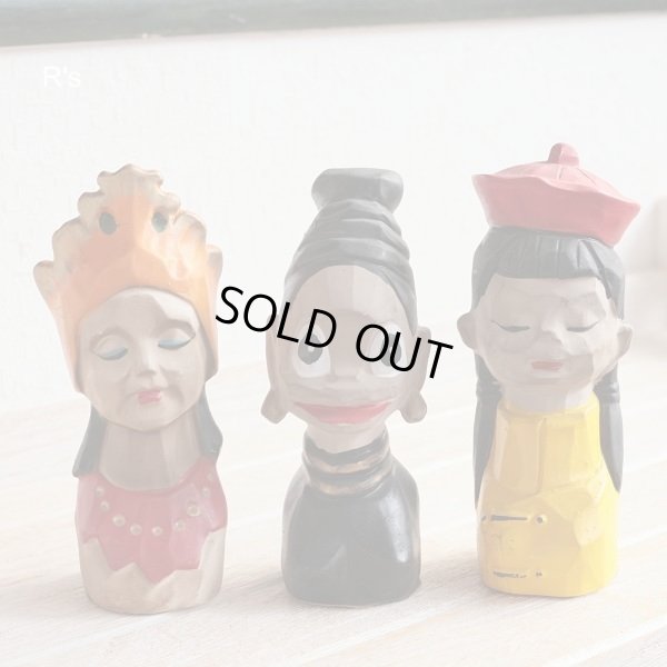 画像5: 大阪万博記念　名古屋銀行　世界民族貯金箱　6体セット　ノベルティー品　ユーズド品（ｋ2160）