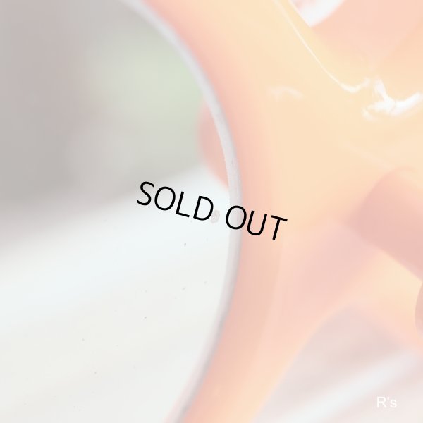 画像4: レトロ　魚型ミラー　壁掛け鏡　オレンジ（箱13　2846）