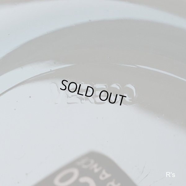 画像5: フランス　VERECO　ベレコ　11ｃｍ　ガラスボウル　ブルー　未使用品（オ624）