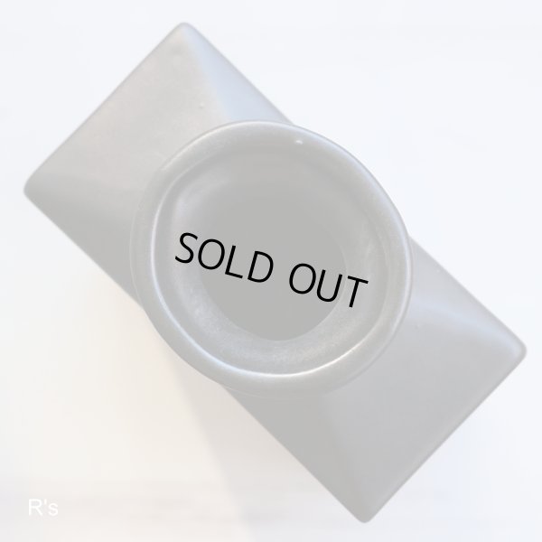 画像7: レトロ　陶器製　角型　フラワーベース　モザイク　ユーズド品（店2189）