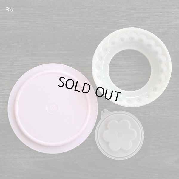 画像5: タッパーウェア　ファンシーリング　ゼリー・ババロア型　ピンク　未使用品（ネ369）