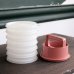 画像2: タッパーウェア　ハンバーガーセット　パテの型抜き・保存容器　ピンク　未使用品（ネ2056）