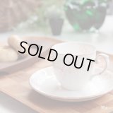 ノリタケ　FLO’ｓ　collection　CRAFTONE　コーヒーカップ＆ソーサー　8772　MAZURKA　未使用品 （ヨ6016）