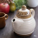 Sango　三郷陶器　BY　KOYO　ストーンウェア　ティー・コーヒーポット　未使用品（ホE55）