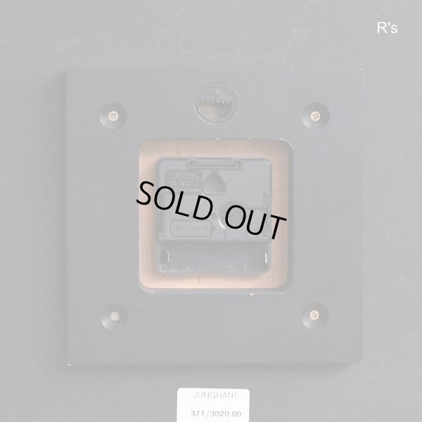 画像8: ドイツ　JUNGHANS　ユンハンス　掛け時計　スクエア　ウォールクロック　ウッドフェイス　ユーズド品