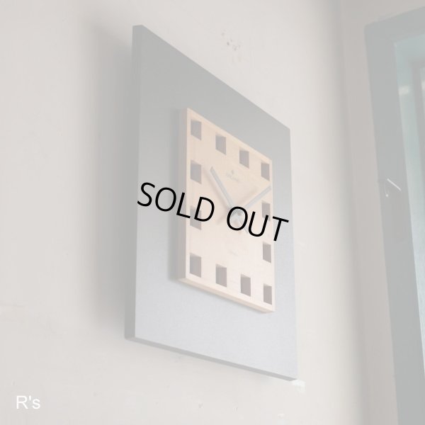 画像3: ドイツ　JUNGHANS　ユンハンス　掛け時計　スクエア　ウォールクロック　ウッドフェイス　ユーズド品