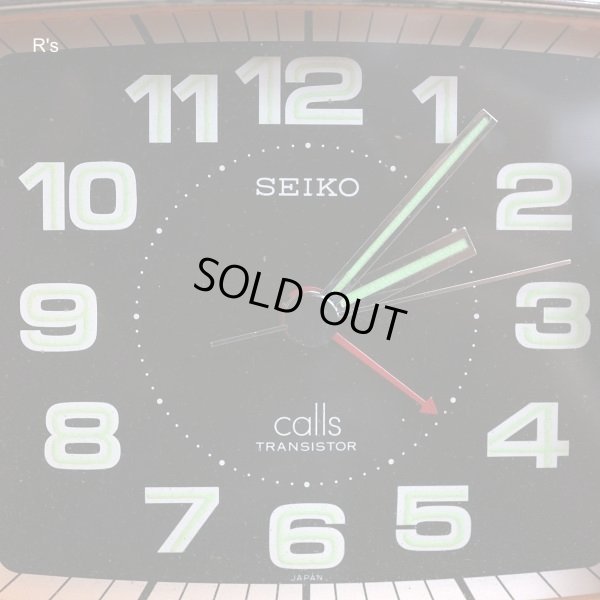 画像3: SEIKO　セイコー　置き時計　calls　イエロー　ユーズド品（店6052）
