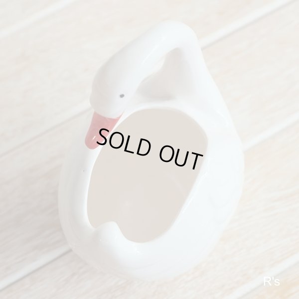 画像6: レトロ　白鳥型　フルーツピック立て　フルーツピック5本付き　未使用品 (q 6099)