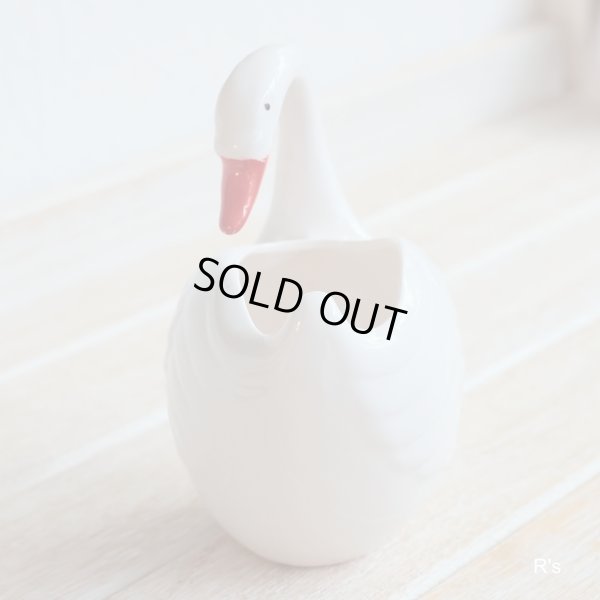 画像5: レトロ　白鳥型　フルーツピック立て　フルーツピック5本付き　未使用品 (q 6099)