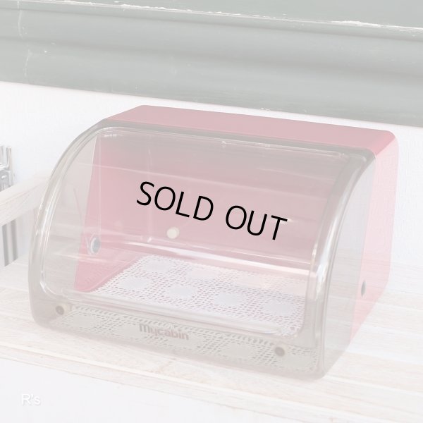 画像7: リッチェル　Mycabin　シルバーマイキャビン　27浅　花柄シール付きフードケース　レッド　未使用品（店 6109）