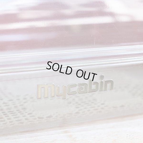 画像8: リッチェル　Mycabin　シルバーマイキャビン　27浅　花柄シール付きフードケース　レッド　未使用品（店 6109）