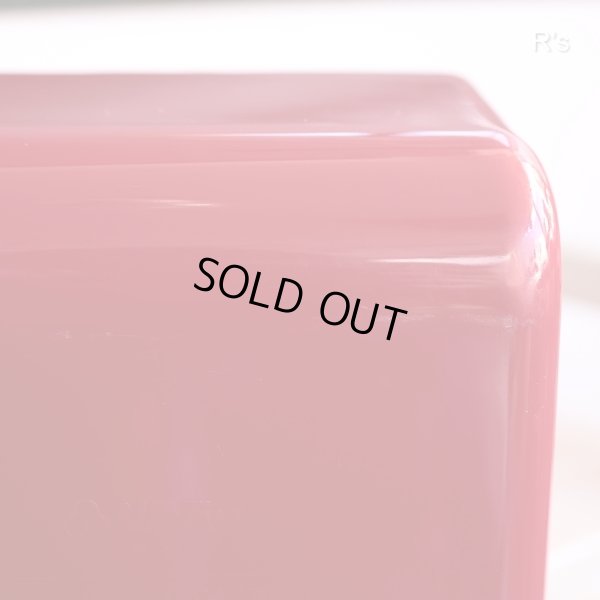 画像12: リッチェル　Mycabin　シルバーマイキャビン　27浅　花柄シール付きフードケース　レッド　未使用品（店 6109）