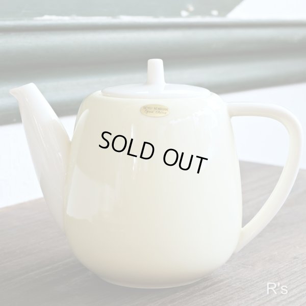 画像2: SEYEI　セーエー陶器　Newborn　ティーポット　イエロー　未使用品（ｗ 6154）