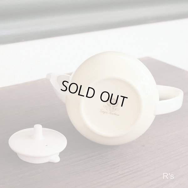 画像7: SEYEI　セーエー陶器　Newborn　ティーポット　イエロー　未使用品（ｗ 6154）