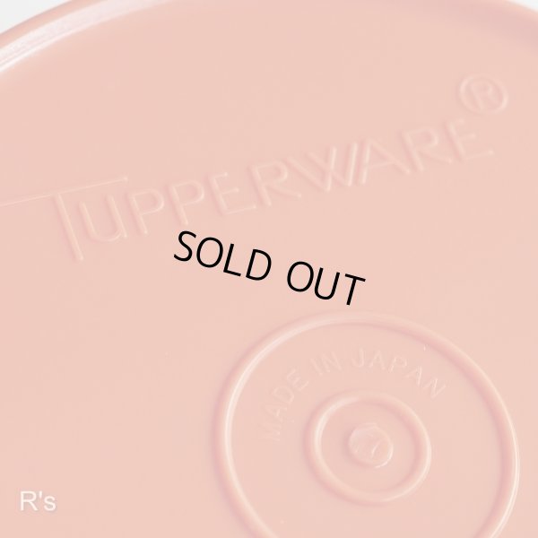 画像6: タッパーウェア　デコレーター　丸型保存容器　1.2L　柄付オレンジ　未使用品（冷6164）