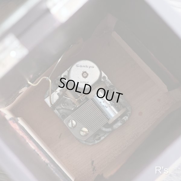 画像3: レトロ　オルゴール付きジュエリーボックス　エリーゼのために　ユーズド美品（店6177）