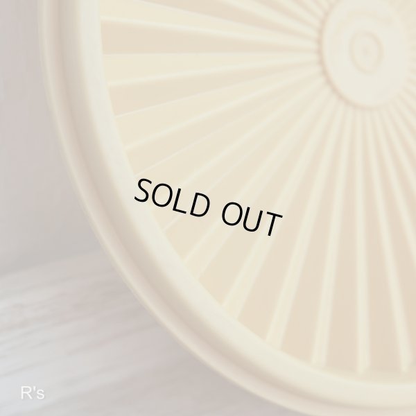 画像6: タッパーウェア　クイーンデコレーター　3.7L　丸型保存容器　イエロー　ユーズド品（冷6187）