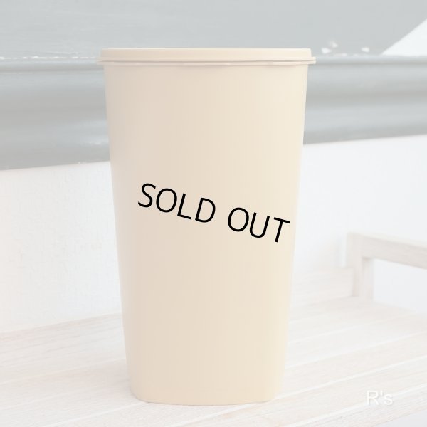 画像2: タッパーウェア　クイーンデコレーター　3.7L　丸型保存容器　イエロー　ユーズド品（冷6187）