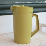 タッパーウェア　ウォーターピッチャー　大　グリーン　ユーズド品（5A　1964）