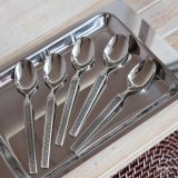 ノリタケ　18-8ステンレス　EROS　デザートスプーン　5本セット　未使用品