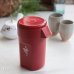 画像1: タッパーウェア　マイキャニスター　筒型　密閉保存容器　レッド　590ｍｌ　未使用品 (1)